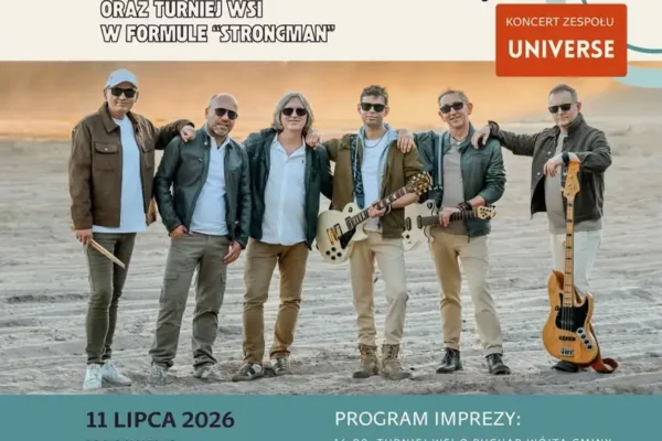 Zespół Universe gwiazdą Wijewiady 2026 – koncert już dziś!