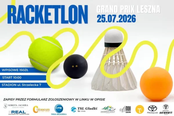 Wielki Turniej Racketlona w Lesznie – sprawdź się w każdej rakiecie!