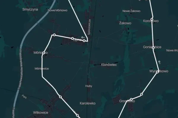 Zmiana trasy autobusu linii 17 w Lipnie – objazd od 23 czerwca