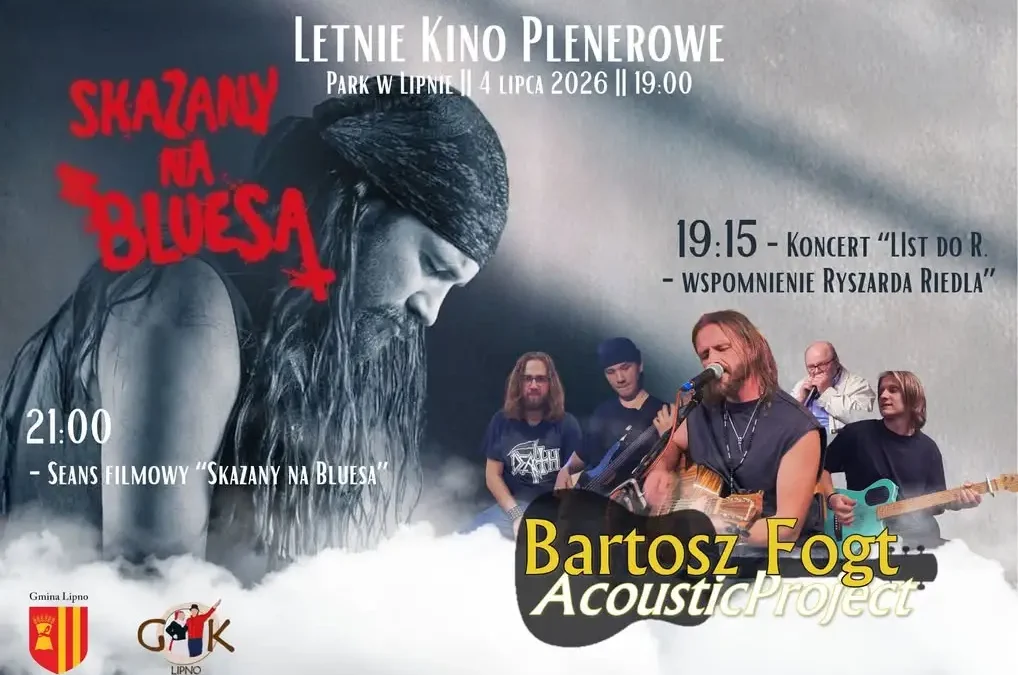 Muzyczne i filmowe wspomnienie Ryszarda Riedla w Lipińskim parku