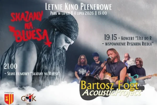 Muzyczne i filmowe wspomnienie Ryszarda Riedla w Lipińskim parku