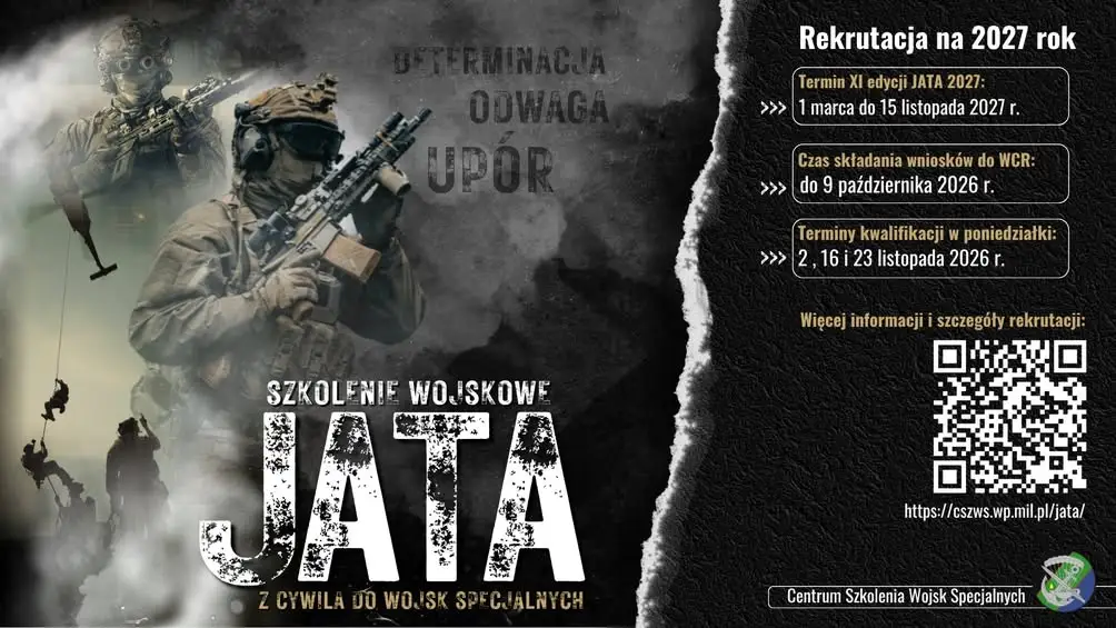 Ruszają nabory do Wojsk Specjalnych – szkolenie w 2027 roku