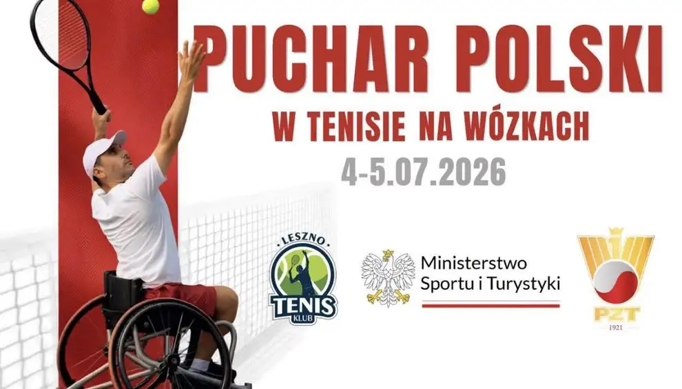 Puchar Polski w tenisie na wózkach w Lesznie – wstęp wolny!