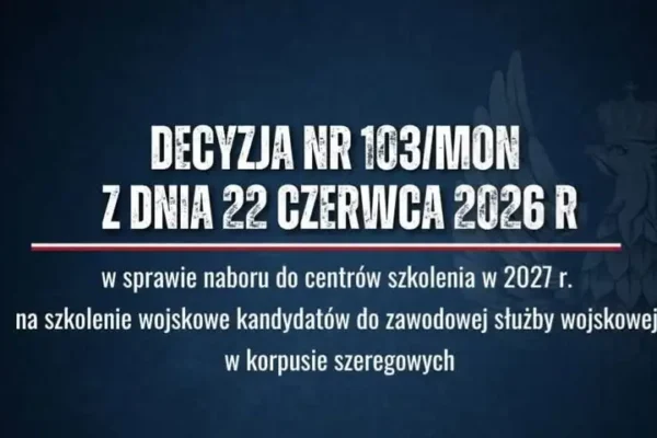 Nabór do Wojsk Specjalnych w 2027 roku – 45 miejsc dla cywilów