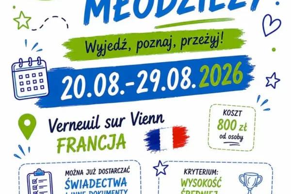 Nabór na wymianę młodzieży do Francji – zgłoś się do 10 lipca