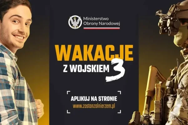 Rusza nabór na „Wakacje z Wojskiem 3” – dobrowolne szkolenie wojskowe dla młodych dorosłych