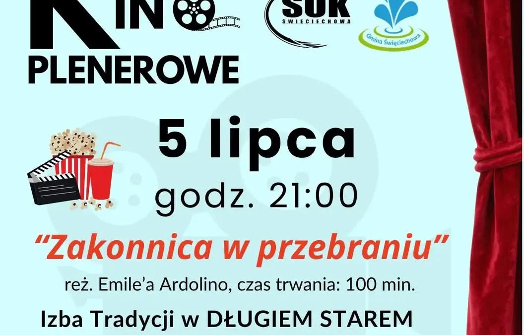 Seans filmowy w Długiem Starem – w razie deszczu przenosimy się do Sali Wiejskiej