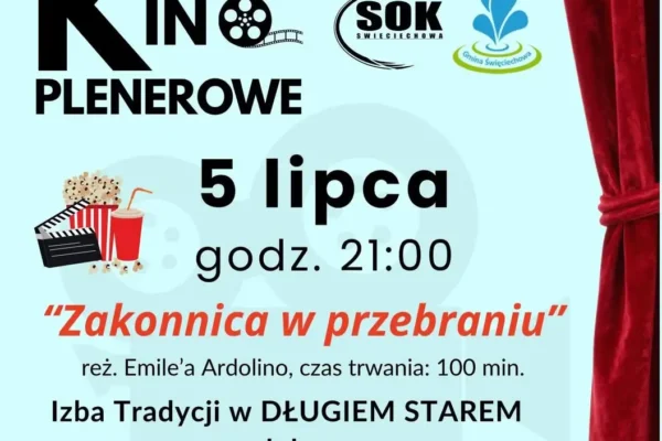 Seans filmowy w Długiem Starem – w razie deszczu przenosimy się do Sali Wiejskiej