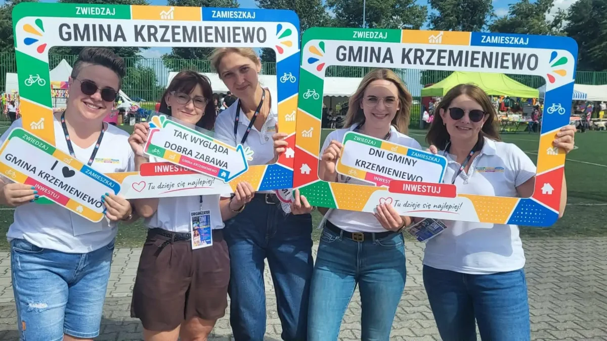 Dni Gminy Krzemieniewo trwają w najlepsze – mnóstwo atrakcji i nagrody na stoisku gminy