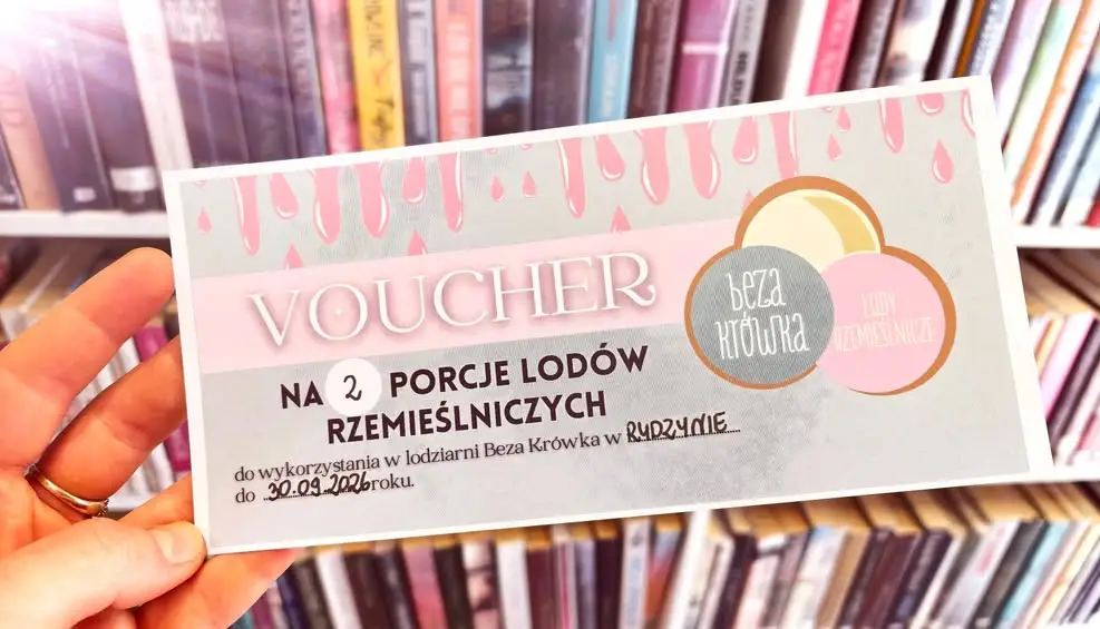 Wakacyjna akcja czytelnicza w Rydzynie – lody za książki