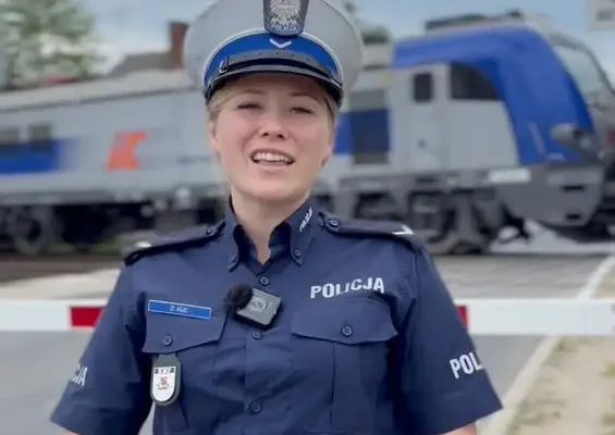 Pociąg zawsze wygra – apel o ostrożność na przejazdach kolejowych w powiecie leszczyńskim