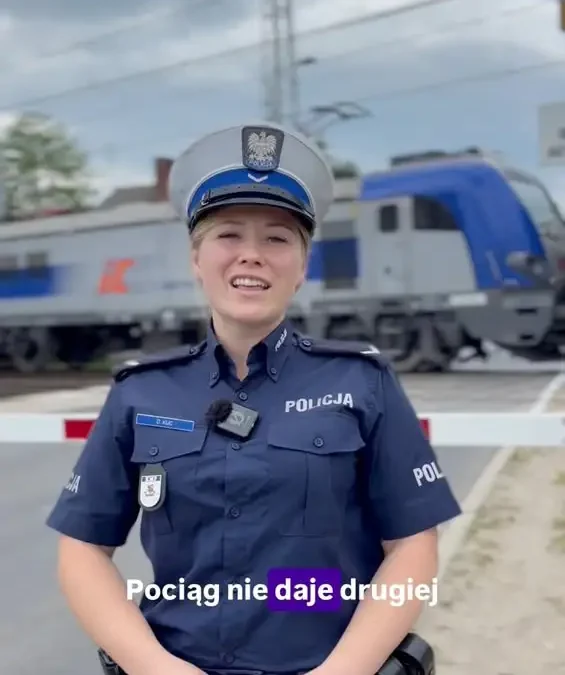 Pociąg zawsze wygra – apel o ostrożność na przejazdach kolejowych w powiecie leszczyńskim