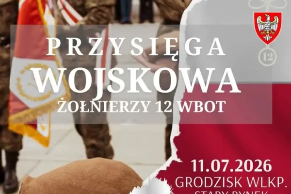 Przysięga wojskowa żołnierzy 12 Wielkopolskiej Brygady Obrony Terytorialnej już w sobotę