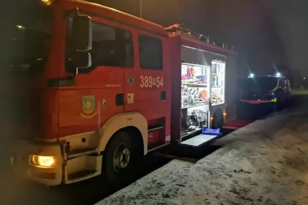 OSP Święciechowa wezwane do pomocy Policji w Przybyszewie