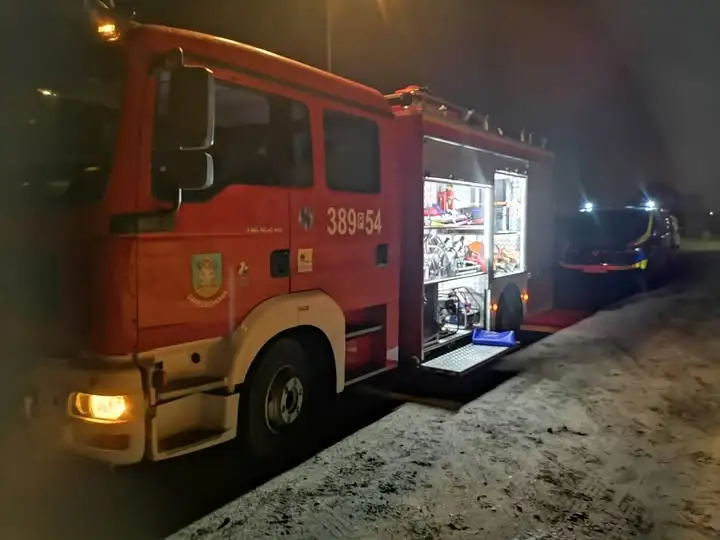 OSP Święciechowa wezwane do pomocy Policji w Przybyszewie