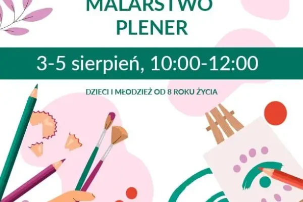 Warsztaty rysunku i malarstwa w Lipnie – zapisy trwają
