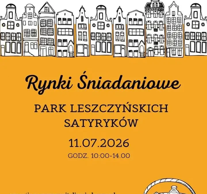 Rynki Śniadaniowe w Parku Satyryków – sobotnie śniadanie na trawie