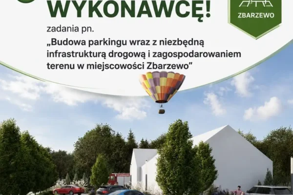 Wybrano wykonawcę parkingu w Zbarzewie – firma Riedel z Włoszakowic