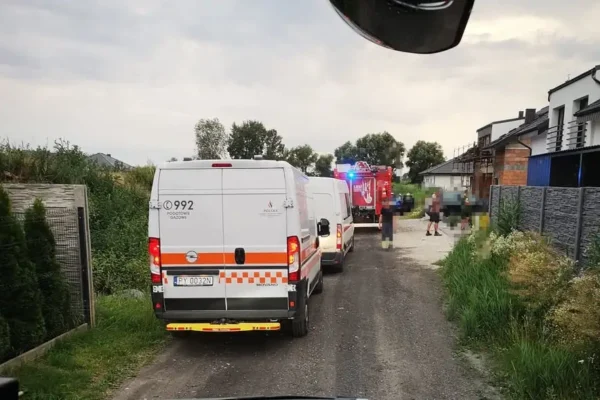 Czujka gazu uruchomiona w Henrykowie – interwencja straży pożarnej