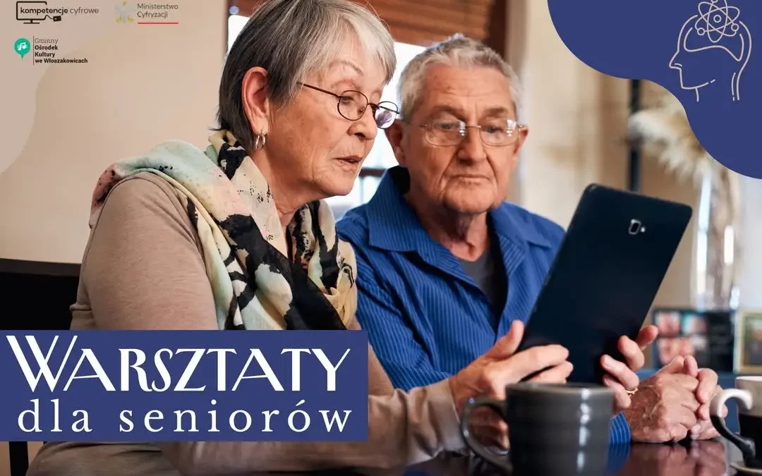 Bezpłatne warsztaty cyfrowe dla seniorów w GOK Włoszakowice