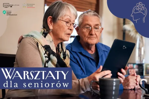 Bezpłatne warsztaty cyfrowe dla seniorów w GOK Włoszakowice