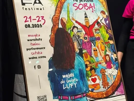 LUFA Festiwal 2026: „Tu jestem sobą” – plakat i zapowiedź wydarzenia