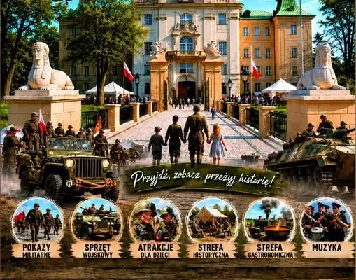 XII Piknik Militarny w Rydzynie – weekend pełen atrakcji na Zamku Królewskim