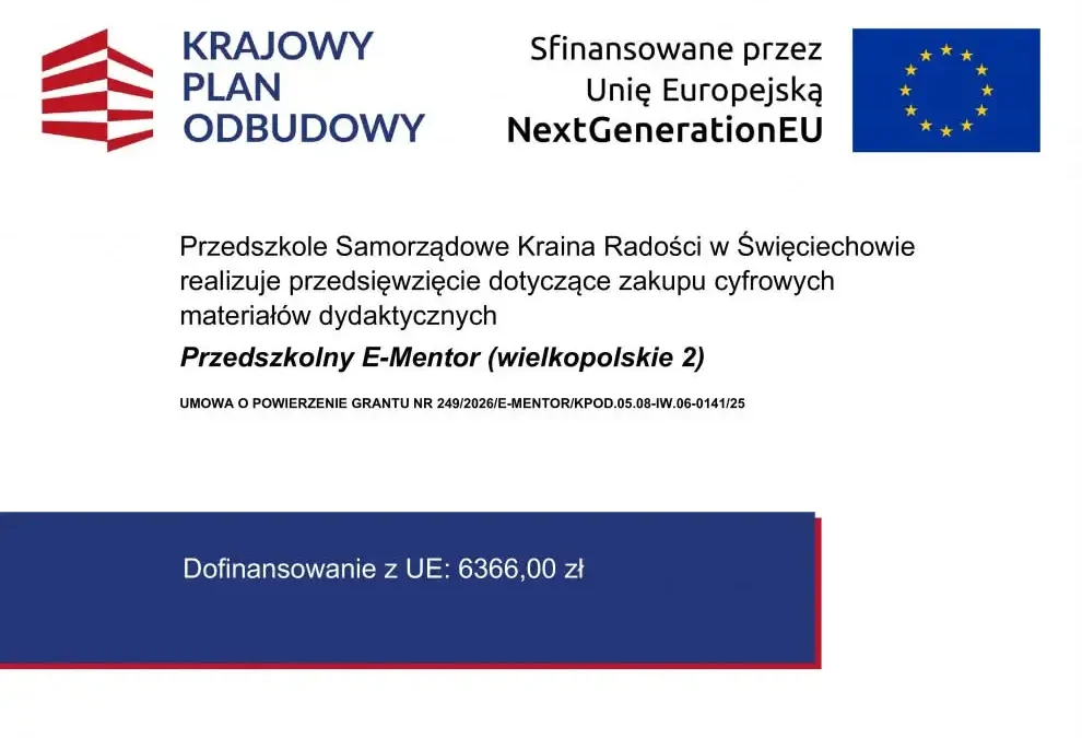 Przedszkole w Święciechowie z grantem na nowoczesne technologie 3D