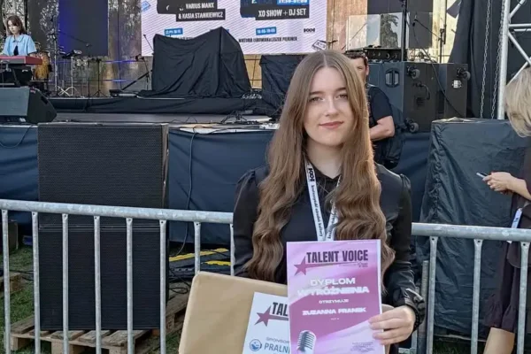 Zuzanna Franek z wyróżnieniem na finale Talent Voice w Krotoszynie