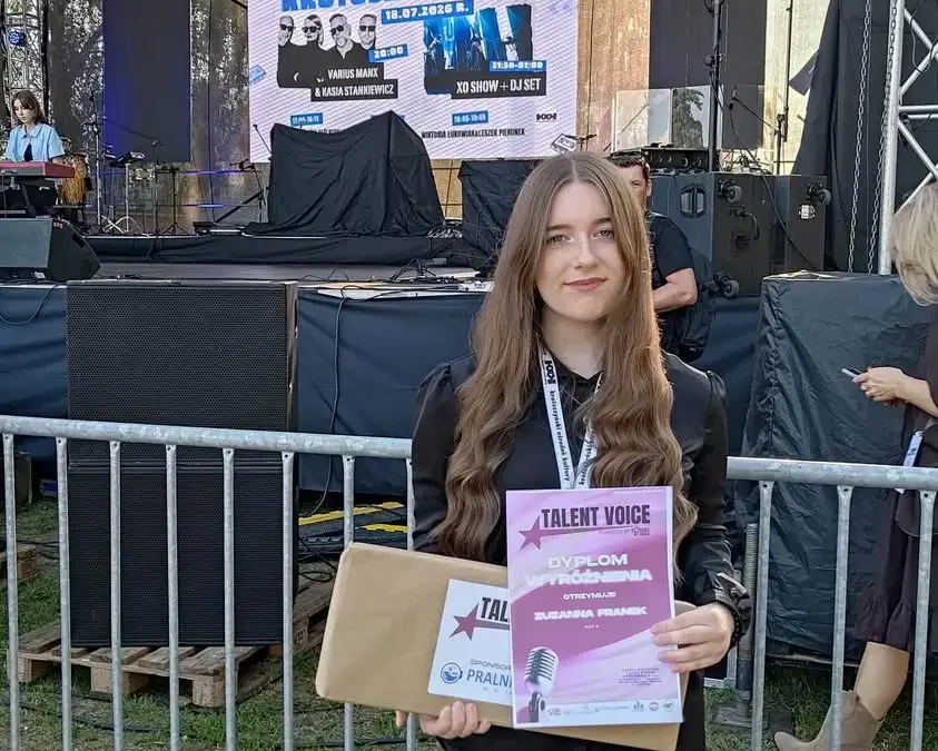 Zuzanna Franek z wyróżnieniem na finale Talent Voice w Krotoszynie