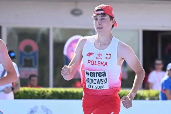 Marcel Maćkowski z Kąkolewa z 12. miejscem w ME w biegu na 800 m