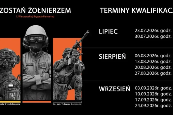 Rekrutacja do 1 Warszawskiej Brygady Pancernej – zostań żołnierzem
