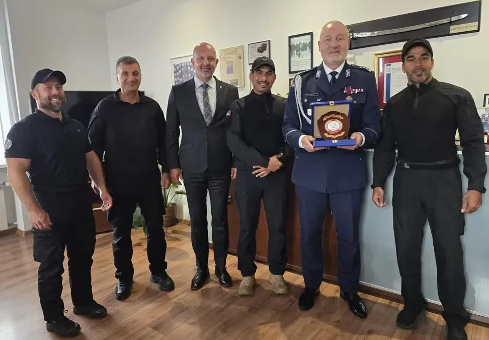 Policjanci z Abu Dhabi gościli na Święcie Policji w Lesznie
