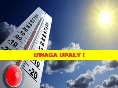 Ostrzeżenie przed falą upałów we Włoszakowicach i okolicy