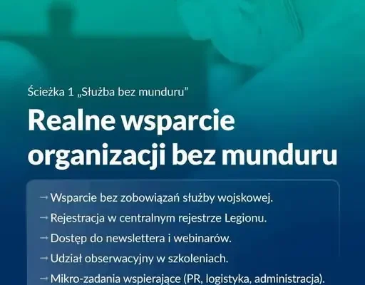 Ruszyła rekrutacja do Legionu Medycznego – wspieraj Wojsko Polskie bez munduru