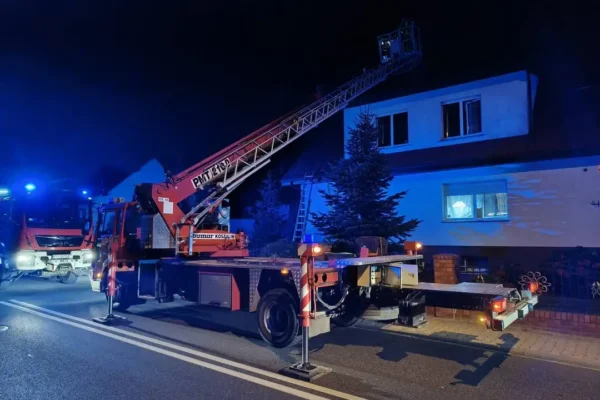 Pożar sadzy w Bukówcu Górnym – interwencja OSP Włoszakowice