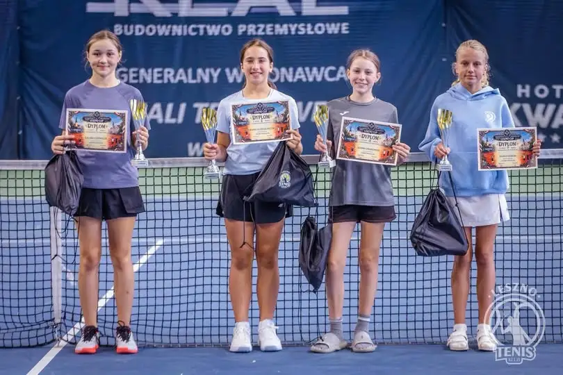 Młodzi tenisiści zdominowali Ogólnopolski Turniej Kwalifikacyjny w Lesznie
