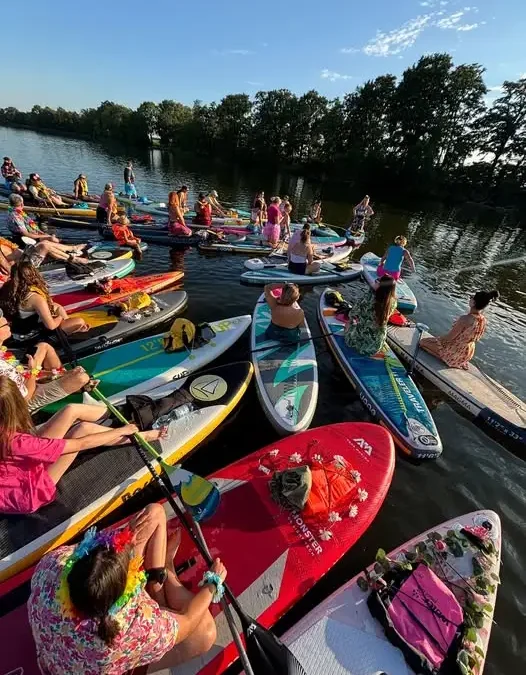Aloha na SUP-ie w Gołanicach – podziękowania za udane wydarzenie