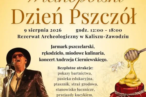 Wielkopolski Dzień Pszczół w Kaliszu – zaproszenie na 9 sierpnia