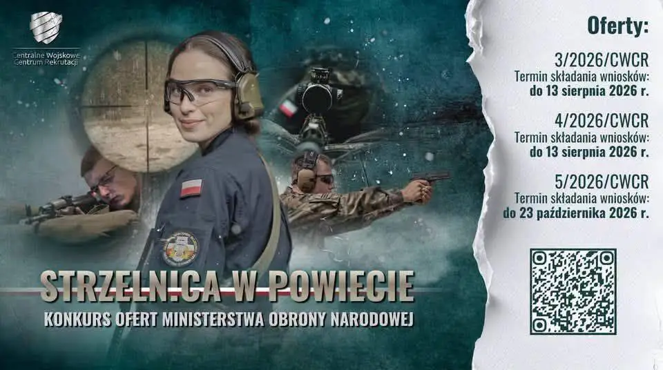 Nowe konkursy na strzelnice w powiecie – dofinansowanie od MON