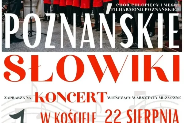 Poznańskie Słowiki wystąpią we Włoszakowicach – koncert i warsztaty dla młodych