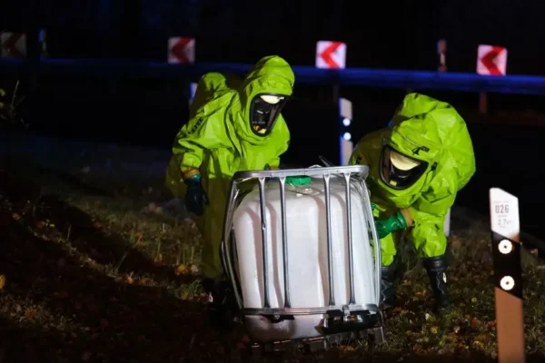Usuwanie substancji ropopochodnej w Święciechowie