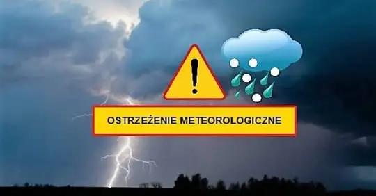 Ostrzeżenie meteorologiczne II stopnia przed burzami w Lesznie i okolicach