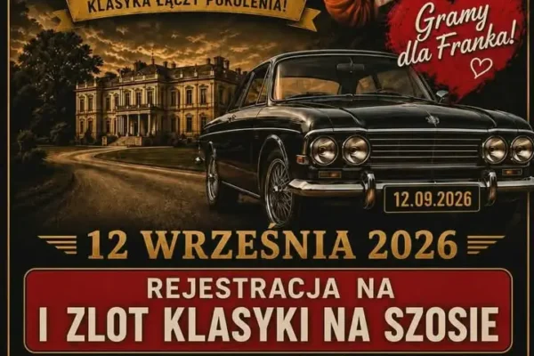 I Zlot Klasyki na Szosie: charytatywna parada zabytkowych pojazdów już 12 września