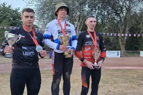Patryk Kriger z brązowym medalem Mistrzostw Europy w speedrowerze