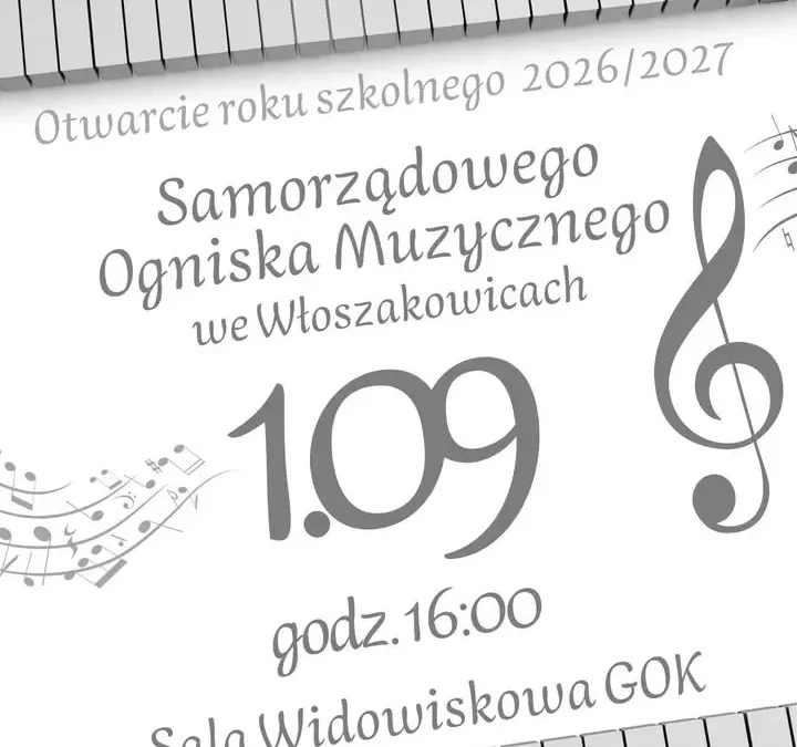 75-lecie Ogniska Muzycznego we Włoszakowicach – zapisy na nowy rok szkolny