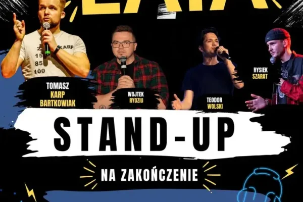 Stand-up i silent disco nad jeziorem w Górznie – 29 sierpnia