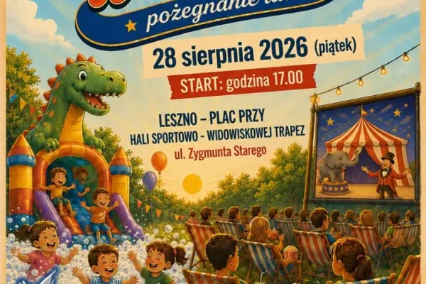 Piknik Wakacyjny 2 w Lesznie – pożegnanie lata z atrakcjami dla całych rodzin