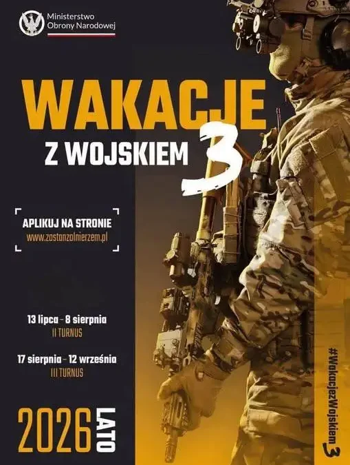 Trwa rekrutacja na ostatni turnus Wakacji z Wojskiem – start 17 sierpnia