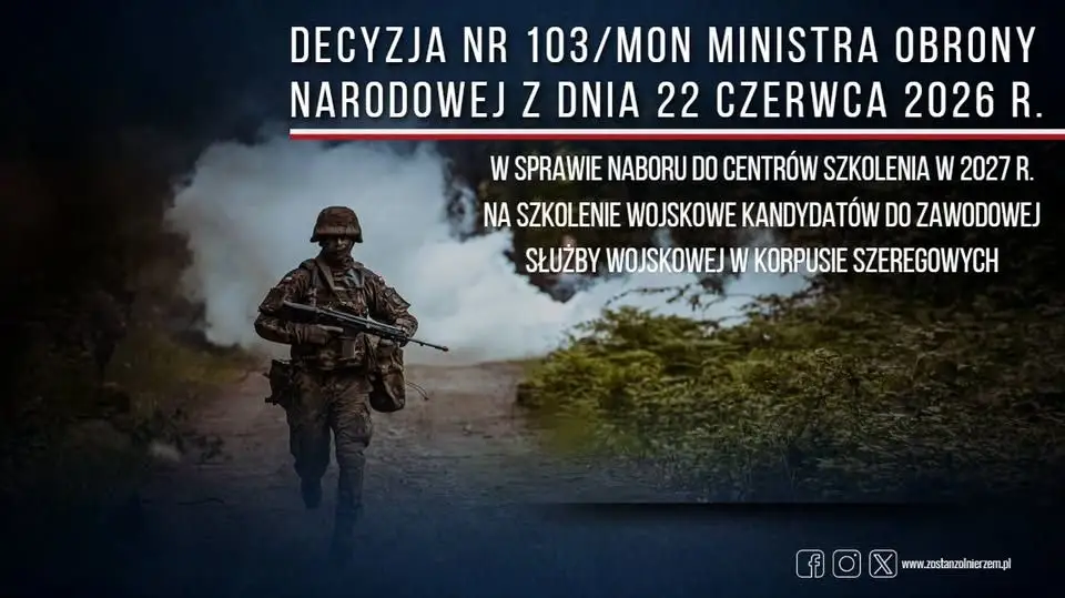 Nabór do Wojsk Specjalnych: 45 miejsc na szkolenie w 2027 roku